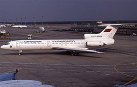 Ту-154Б компании Transair Georgia