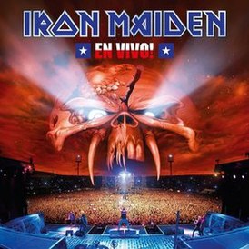 Обложка альбома Iron Maiden «En Vivo!» (2012)