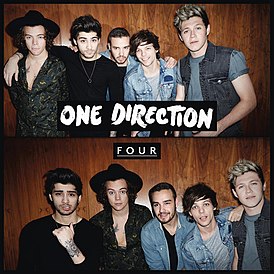 Обложка альбома One Direction «Four» (2014)