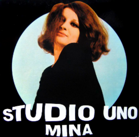 Обложка альбома Мины «Studio Uno» (1965)