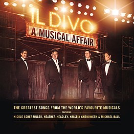 Обложка альбома Il Divo «A Musical Affair» (2013)