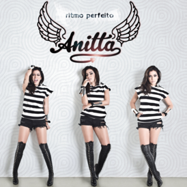 Обложка альбома Анитты «Ritmo Perfeito» (2014)