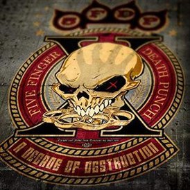 Обложка альбома Five Finger Death Punch «A Decade of Destruction» (2017)