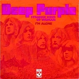 Обложка сингла Deep Purple «Strange Kind of Woman» (1971)