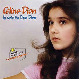 Обложка альбома Селин Дион «La voix du bon Dieu» (1981)