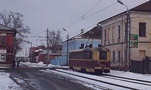 РВЗ-6М2 № 5 на Гражданской улице. 1998 год