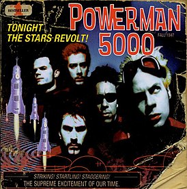 Обложка альбома Powerman 5000 «Tonight the Stars Revolt!» (1999)