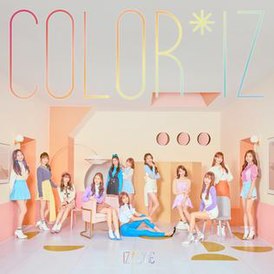 Обложка альбома IZ*ONE «COLOR*IZ» (2018)