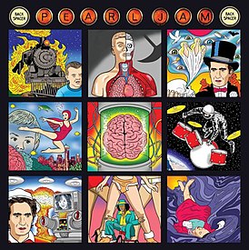 Обложка альбома Pearl Jam «Backspacer» (2009)