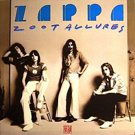 Обложка альбома Фрэнка Заппы «Zoot Allures» (1976)