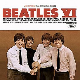 Обложка альбома The Beatles «Beatles VI» (1965)