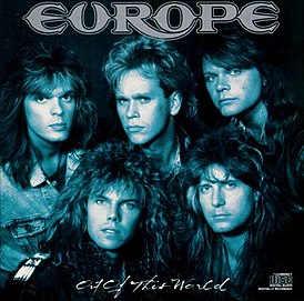 Обложка альбома Europe «Out of This World» (1988)