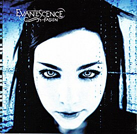 Обложка альбома Evanescence «Fallen» (2003)