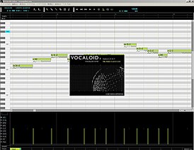 Скриншот программы Vocaloid