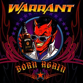 Обложка альбома Warrant «Born Again» (2006)