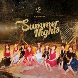 Обложка альбома Twice «Summer Nights» (2018)