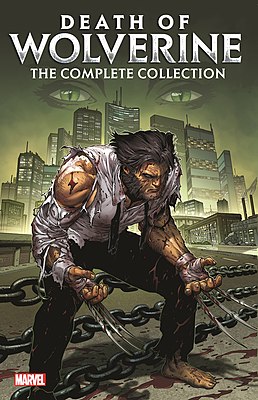 Обложка Death of Wolverine #1 (ноябрь 2014). Художник — Джастин Понсор.