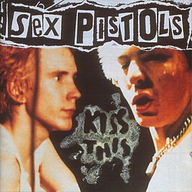 Обложка альбома Sex Pistols «Kiss This» (1992)