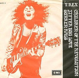 Обложка сингла T. Rex «Children of the Revolution» ()