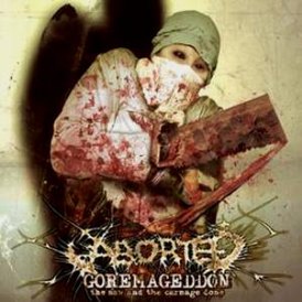 Обложка альбома Aborted «Goremageddon: The Saw and the Carnage Done» (2003)