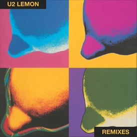 Обложка сингла U2 «Lemon» (1993)