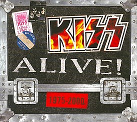 Обложка альбома Kiss «Kiss Alive! 1975-2000» (2006)