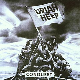 Обложка альбома Uriah Heep «Conquest» (1980)