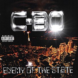 Обложка альбома C-Bo «Enemy of the State» (2000)