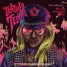 Обложка альбома Carpenter Brut «Leather Teeth» (2018)