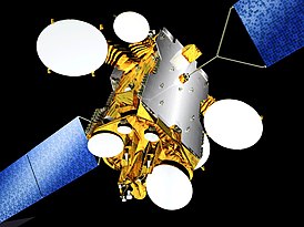 КА YahSat 1A в представлении художника (автор: Astrium)