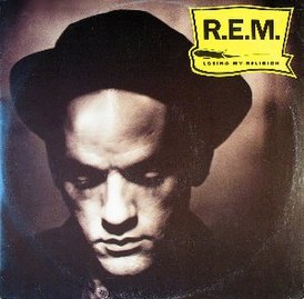 Обложка сингла R.E.M. «Losing My Religion» (1991)