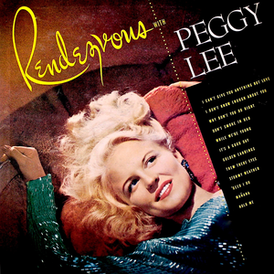 Обложка альбома Пегги Ли «Rendezvous with Peggy Lee» (1948)