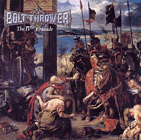 Обложка альбома Bolt Thrower «The IVth Crusade» (1992)