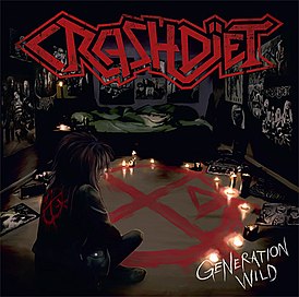 Обложка альбома Crashdiet «Generation Wild» (2010)