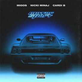 Обложка сингла Migos, Ники Минаж и Карди Би «MotorSport» (2017)