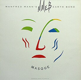 Обложка альбома Manfred Mann’s Earth Band «Masque» (1987)