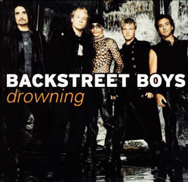 Обложка сингла Backstreet Boys «Drowning» (2001)