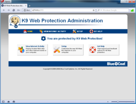 Скриншот программы K9 Web Protection