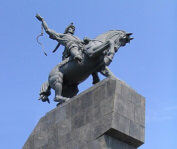 Памятник Салавату Юлаеву, один из наиболее узнаваемых символов города