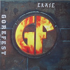 Обложка альбома Gorefest «Erase» (1994)