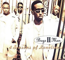 Обложка сингла Boyz II Men «4 Seasons of Loneliness» (1997)