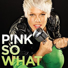 Обложка сингла Pink «So What» (2008)