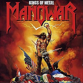 Обложка альбома Manowar «Kings of Metal» (1988)