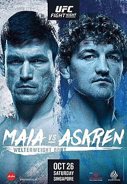 Постер UFC Fight Night: Майа - Аскрен