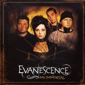 Обложка сингла Evanescence «My Immortal» (2003)