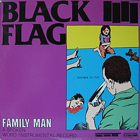 Обложка альбома Black Flag «Family Man» (1984)