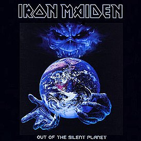 Обложка сингла Iron Maiden «Out of the Silent Planet» (2000)