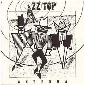 Обложка альбома ZZ Top «Antenna» (1994)