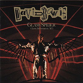 Обложка альбома Дэвида Боуи «Glass Spider (Live Montreal ’87)» (2019)