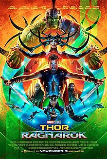 Thor Ragnarok filminin son posteri